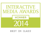 2014 Interactive Media Awards Winner. Best in Class